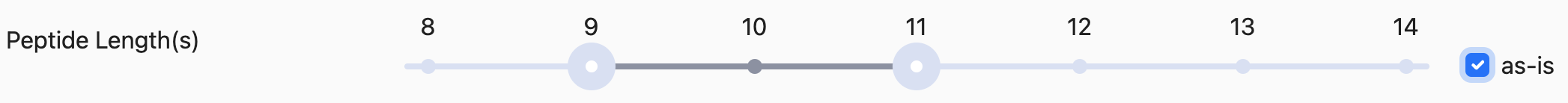 Peptide Length 3